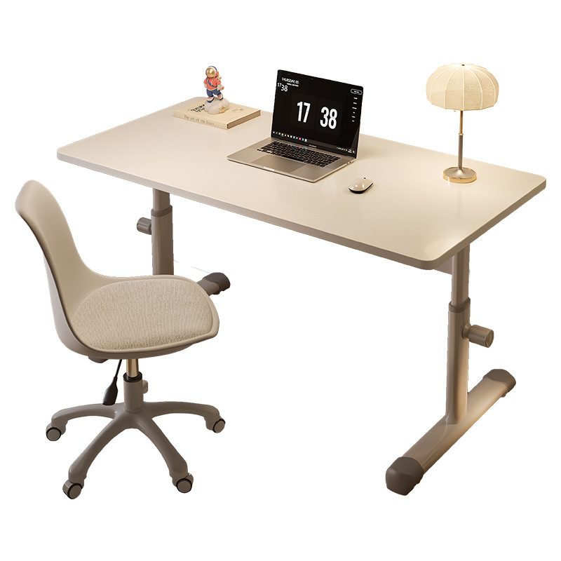 Mesa de elevación manual Mesa de estudio Mesa de computadora doméstica Mesa de escritorio Mesa de escritorio dormitorio Mesa de escritorio simple