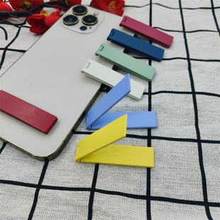 Desktop clip bracket neutral thin metal bracket multifunctional desktop flip charging treasure bracket manufacturers