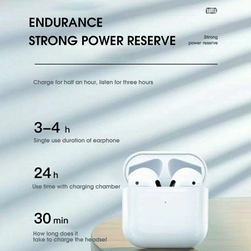 Игровые беспроводные наушники Yinghongda Pro 4 / Pro 6, Bluetooth, набор из 6 шт. с разноцветной сумкой