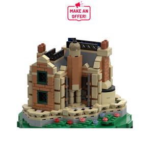 Moc-123859 Horror House Iconic Attractions Christmas Gift 553 Particle Number