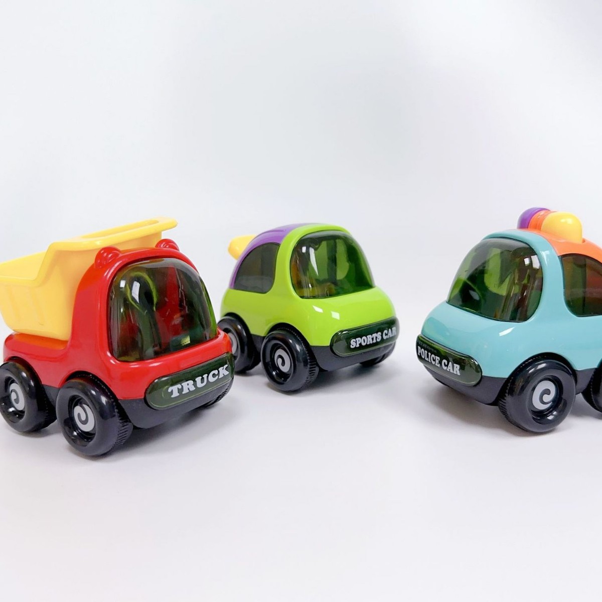 万圣节盲盒盲袋宝宝惯性小汽车儿童工程车1-3岁卡通车迷你赛车