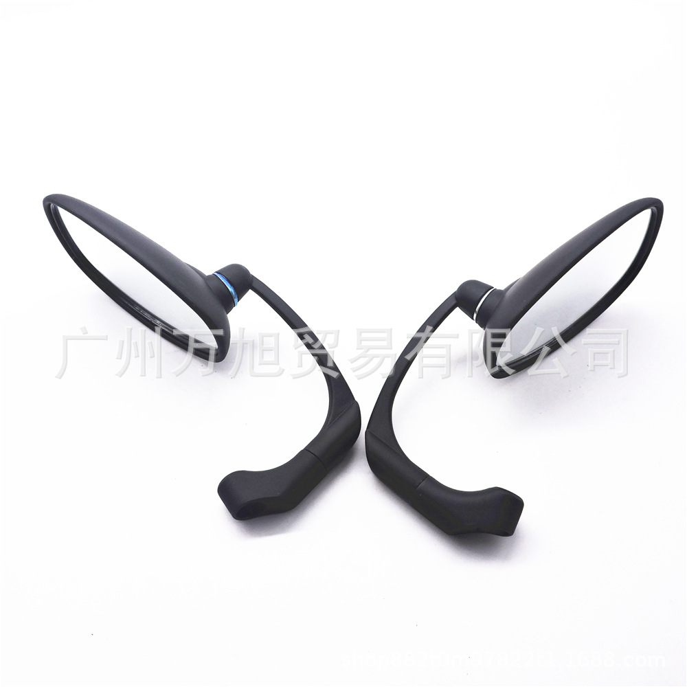 Suitable for Bobber Chopper Scooter 8/10mm Motorcycle Rotatable Rearview Mirror Retro Mirror