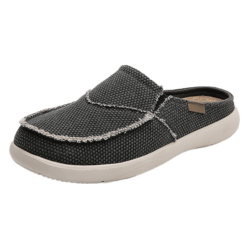 Verano transfronterizo más mocasines de tamaño ligero casual de los hombres cerrados del dedo del pie medias zapatillas slip-on zapatos de los hombres zapatos de conducción resistentes al desgaste