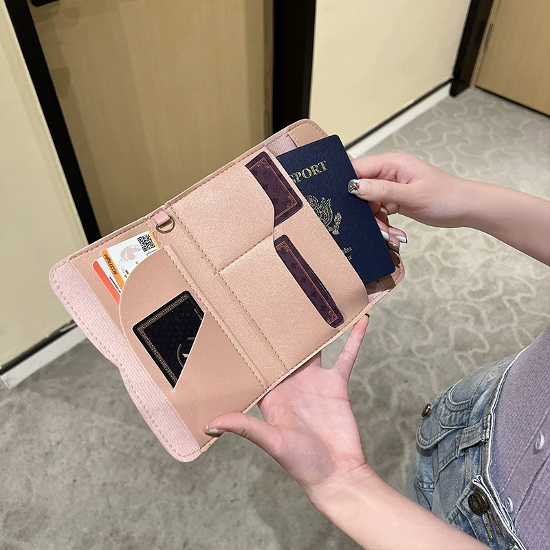 Polyurethane small wallet, card holder, passport case, bag, 2025 years, wholesale