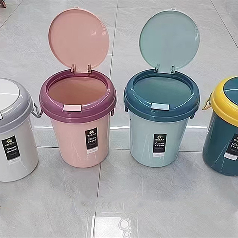 011 bounce lid trash can round Press trash can Press basket daily necessities wholesale 011 bounce lid trash can round Press trash can Press basket daily necessities wholesale
