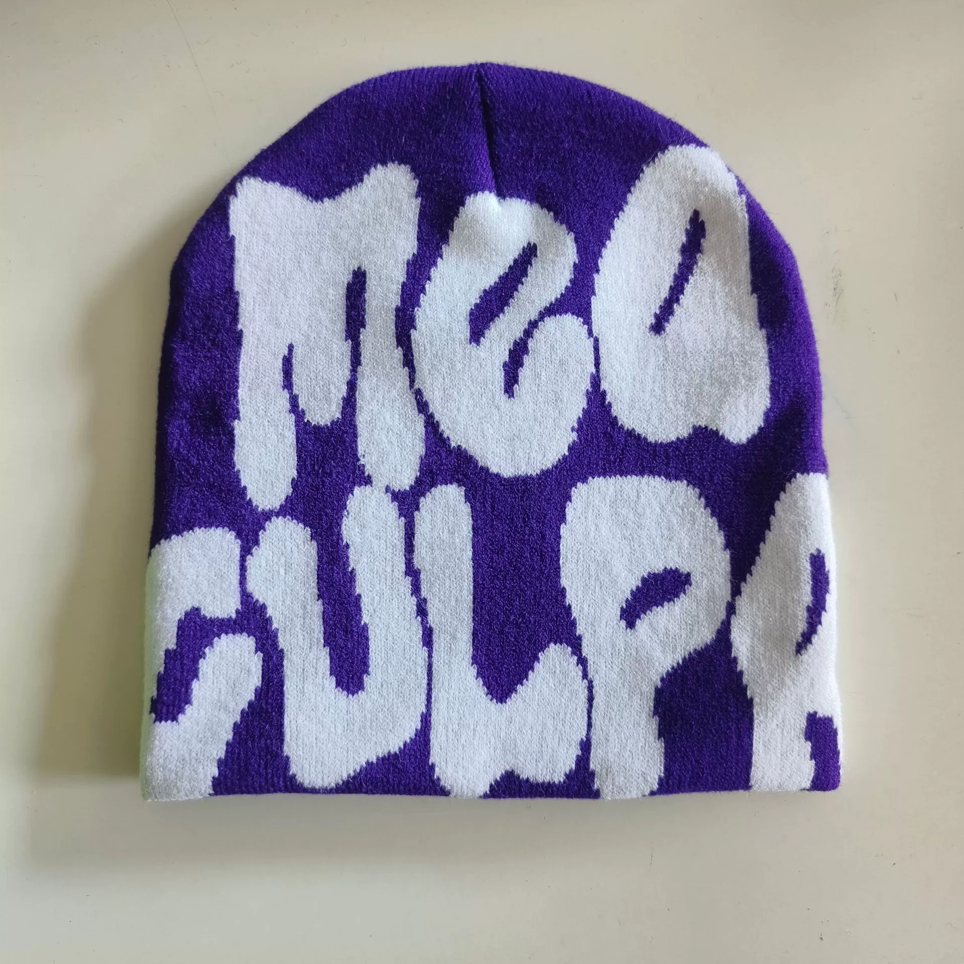knitted winter beanie, woolen hip-hop style, unisex warm hat, multiple color patterns
