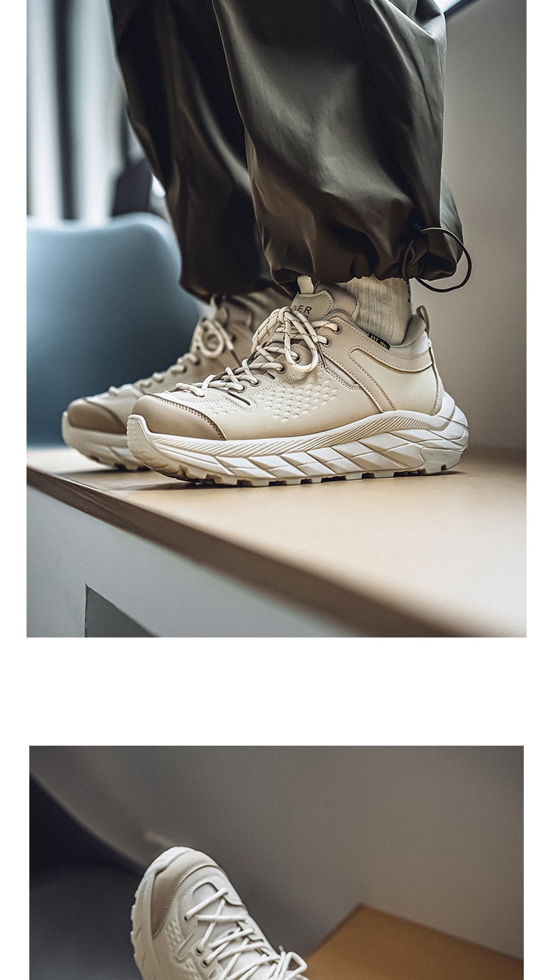 ShoeGlobe Frühjahr 2025 Neue Arbeitsschuhe für Herren: Rutschfest, abriebfest, mit dicker Sohle – ideal für Outdoor-Aktivitäten wie Wandern und andere Sportarten._voghion.com