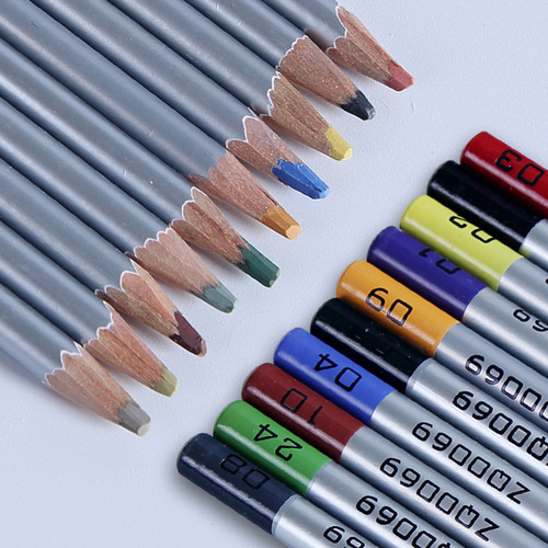 Ceramic underglaze color pencil DIY painting hand-painted medium and high temperature glaze color pencil powder pen 10-color underglaze color pen