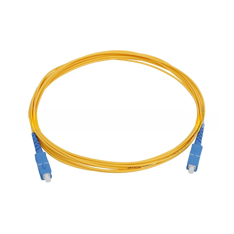 Оптоволоконная линия прыжков SC до LC-FC-S-цель fiber одно- или многомодовая двойной ядро 3 м 5 м телекоммуникационного класса