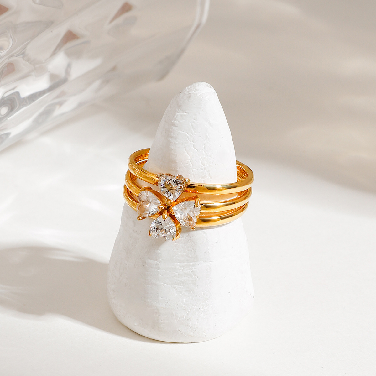 9g Weight Rings Classification One Size Ring Size 1 Piece Quantity Holiday, Daily Occasion 304 Stainless Steel Material Geometric Pattern All Seasons Season Women's Gender Plating Design Retro, Classic Style Style Wholesale Jewelry Retro Classic Style Geometric 304 Stainless Steel Plating Rings 20