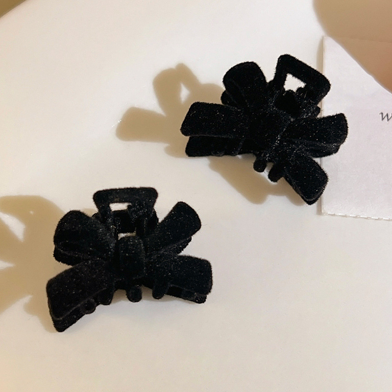 怠け者向け二重編み植毛ヘアピン4本セット、女性用ヘアアクセサリー、サイドクリップ、春夏シンプル前髪クリップ、カモノハシクリップ|undefined