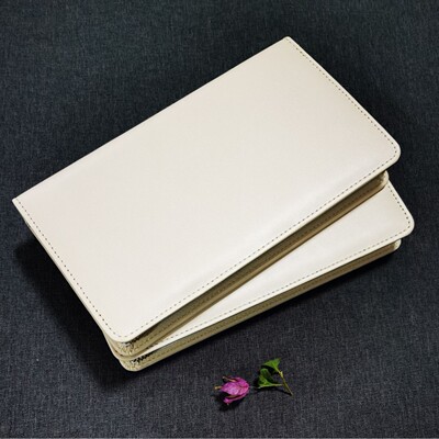 Dongguan factory customized pu zipper Jewelry bag travel Leather goods customized portable Imitation leather jewelry Jewellery Storage bag
