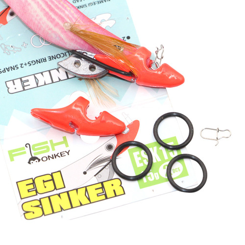 Saigo's new product Wooden shrimp counterweight, various specifications, 2 sets/pack, Lure bait accessories, fishing gear and fishing supplies