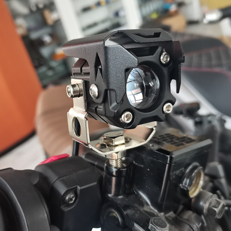 LED Motorcycle Spotlight Headlight High Brightness Waterproof