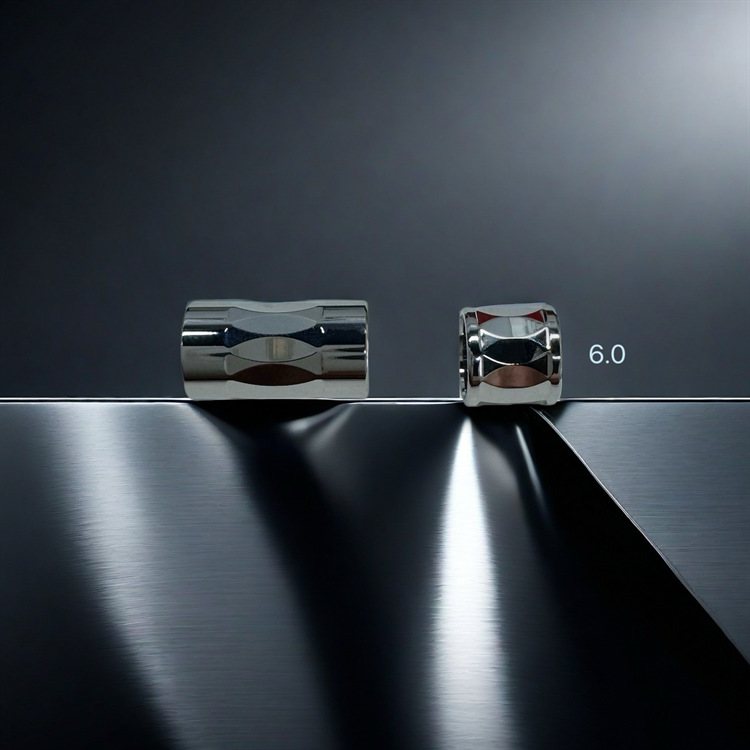Knife-edge Precision Splitter, 6.0mm Metal Straight-through Splitter,...