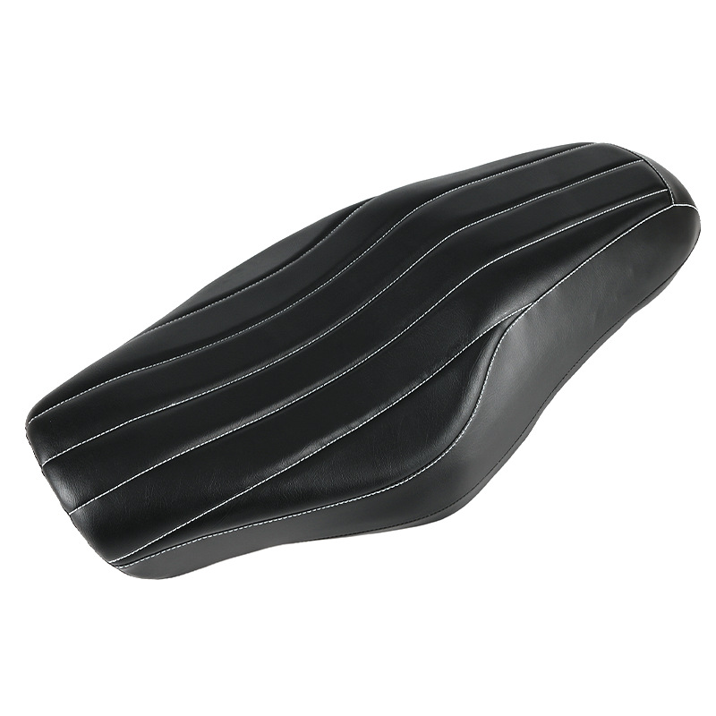 Suitable for Harley 883N 1200 X48 Modified One-Piece Seat Cushion 04-22 Front and Rear Integrated Thickeneded Double Seat
