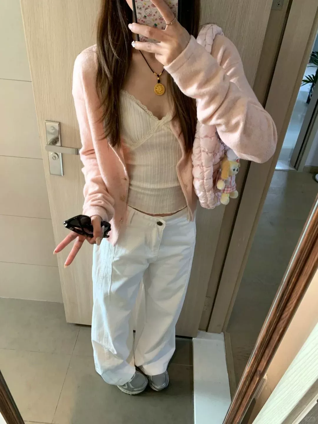 Spring cardigan, sweater, knitted jacket, Korean style