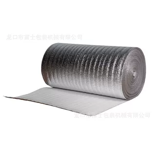 富士机械珍珠棉发泡布热复合机保温隔热地暖膜设备反射膜覆膜机械