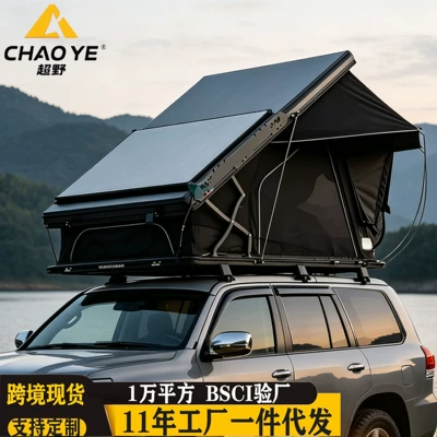Quick-Opening, Outdoor Camping Hard-Top – Avtomobil dam çadırları - t-shaped-tent-221x121x165cm-2-3-people