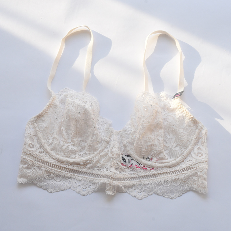 Canadian Spicy Bra - Smaller Bust, Push-Up, Pure White, Anti-Sagging, Side Breast Support, Summer Bra