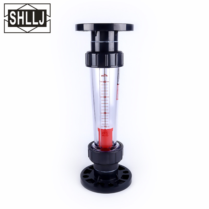 厂家供应  塑料管转子流量计 塑管 LZS-65 法兰连接