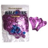 Металлический воздушный шар в форме сердца, вечернее платье, прямые продажи с завода, 3 грамм