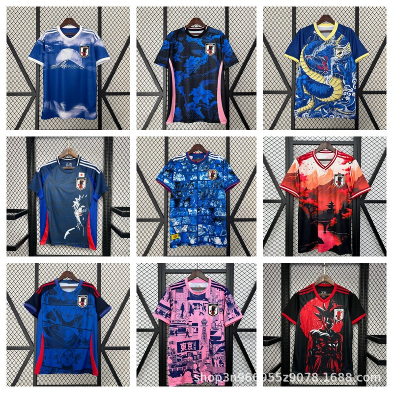 Japanese Series Special Football Jerseys Anime Football Uniforms Special Edition Football Shirts Japanese Series Special Football Jerseys Anime Football Uniforms Special Edition Football Shirts