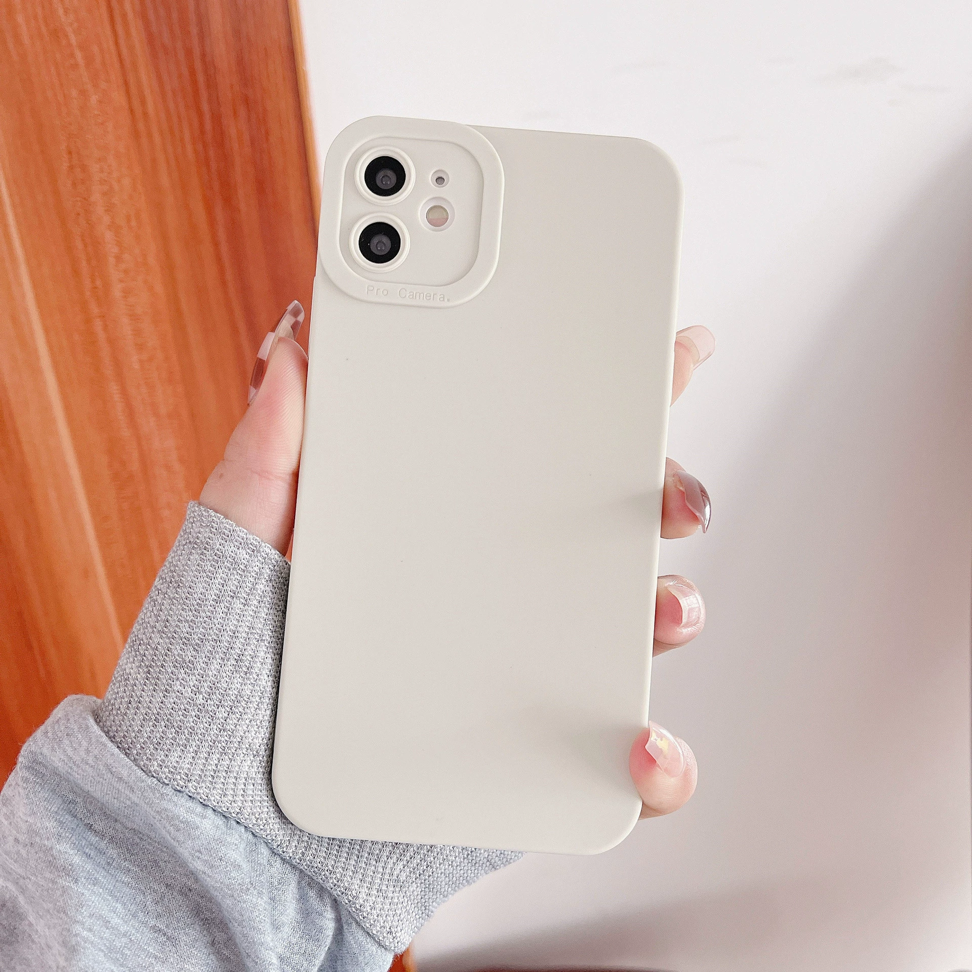 Чехол для телефона (Apple) совместимый с iPhone 6–17 серия — тонкий защитный чехол, несколько цветов