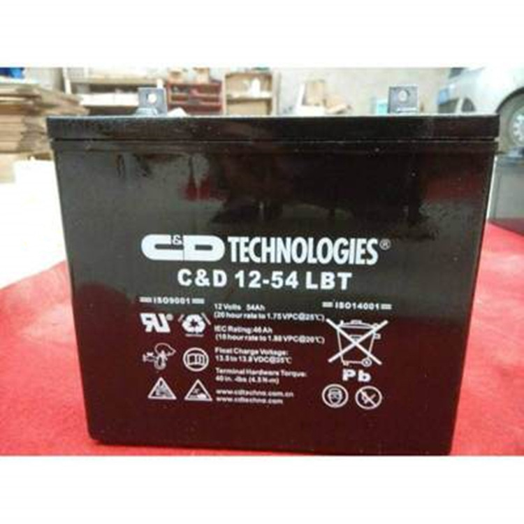 大力神蓄电池C&D12-40 A LBT西恩迪蓄电池12V40AH免维护蓄电池