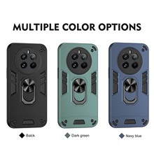 适用OPPO Realme14Pro+手机壳360勇士支架防摔A60车载磁吸保护套