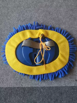 car wash supplies car wash: Car cleaning tools - blue-and-yellow-separate-brush-head