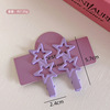 Brand hairpins, fuchsia cute hairgrip, hair accessory, wholesale