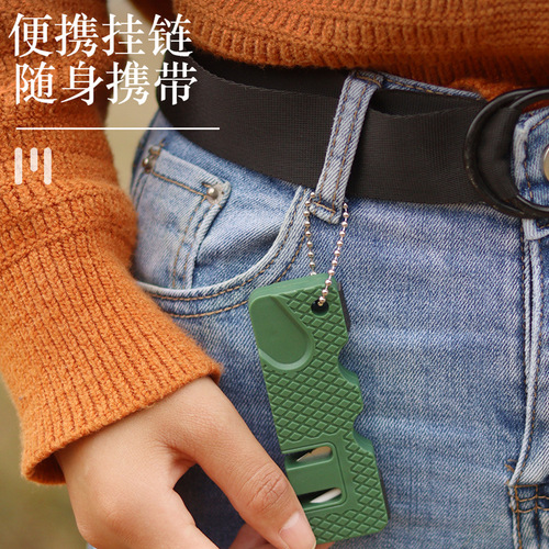 Portable Multi-functional Knife Sharpener Outdoor Camping Knife Sharpener Rod Camping Multi-functional Knife Sharpener Stone