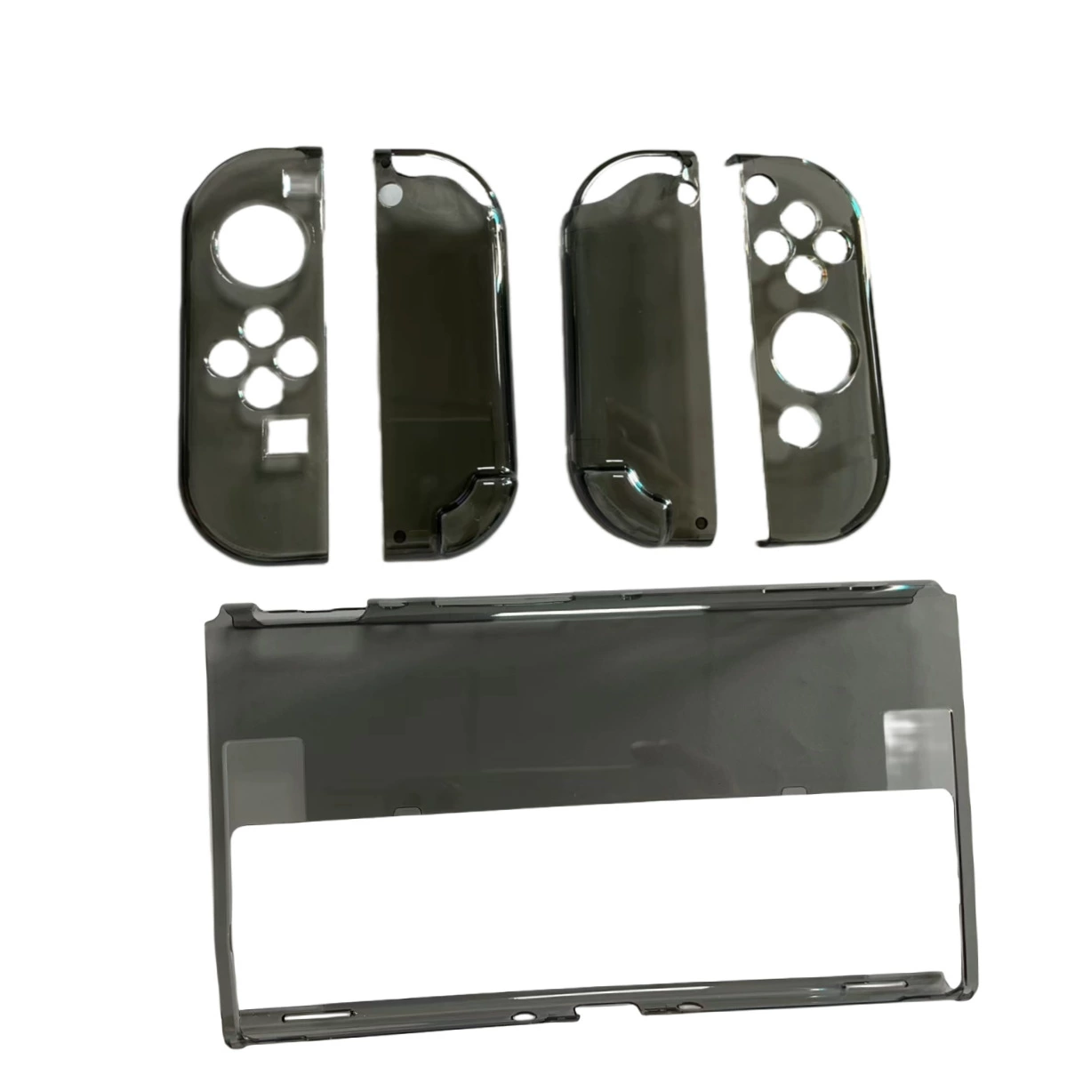 Подходит для редуктора Switch OLED защитная прозрачная PC жесткая оболочка с тонким окном