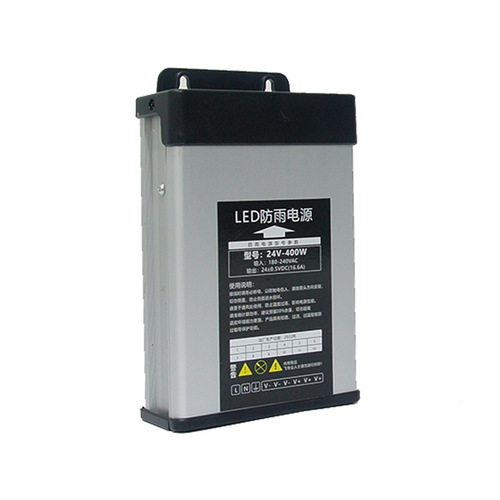 LED outdoor waterproof switching power supply 24V constant voltage outdoor engineering lighting and advertising light power supply 400W waterproof power supply