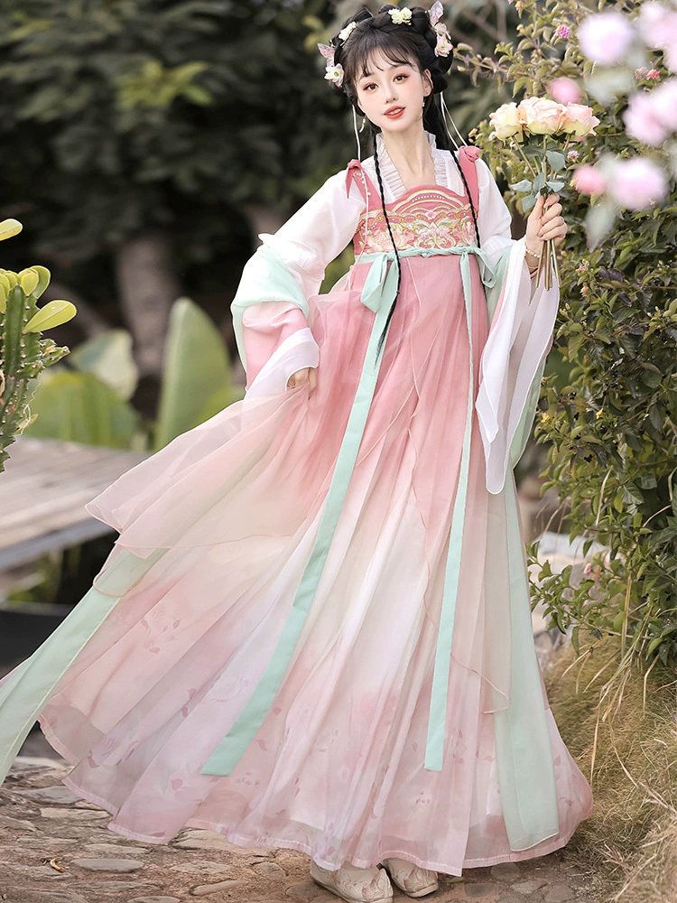 Весенний подлинный Hanfu, боди, костюм
