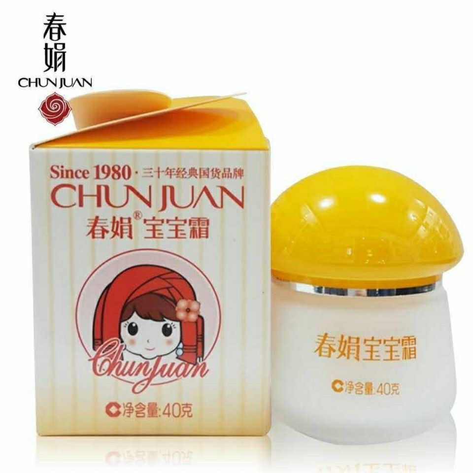 [Spot Quick Hair] Chunjuan Baby Cream (Classic Edition) 40g Moisturizing and Moisturizing Children's Cream Old Brand Country