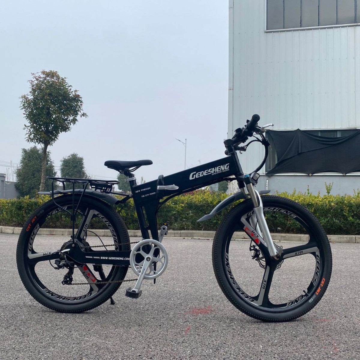 Электровелосипед Gedesheng 26" с бесколлекторным двигателем 350W
