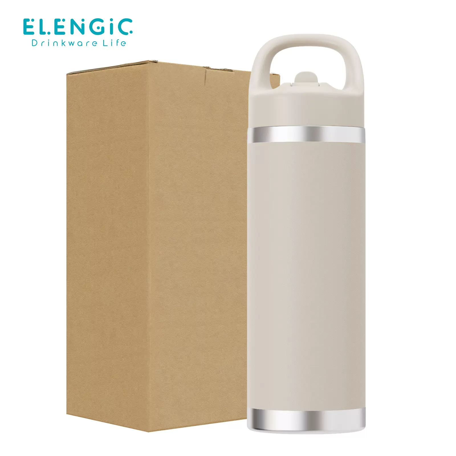 18oz不锈钢保温杯商务通勤便携水壶大容量保温瓶支持定制logo工厂