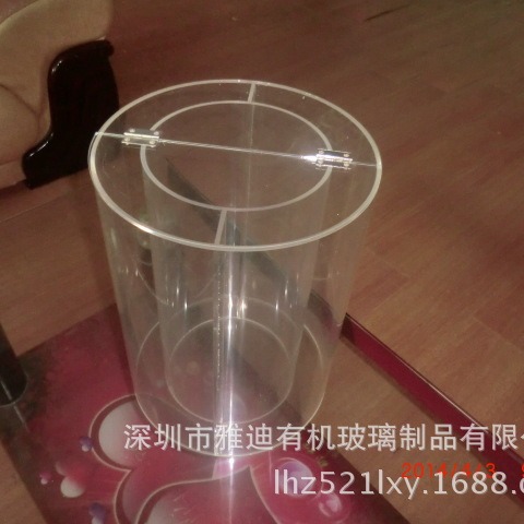 深圳雅迪有机玻璃制品，亚克力冰桶，内罩圆桶，亚克力半球罩子