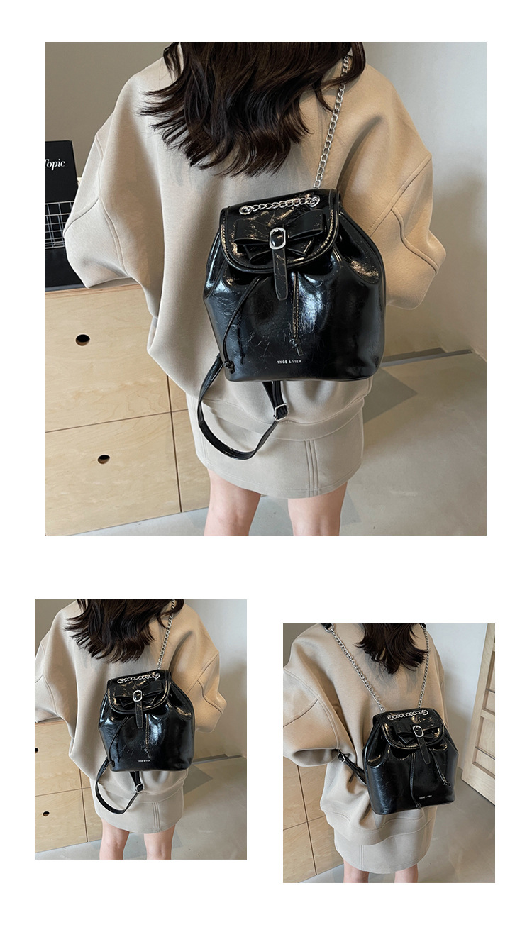 Student class pleated backpack for women 2024 new Korean style trendy student bag, niche high-end women's bag_voghion.com