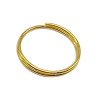 DIY jewelry accessories, iron double circle one circle, half -connecting circle dual -layer circle bracelet necklace connecting ring accessories material