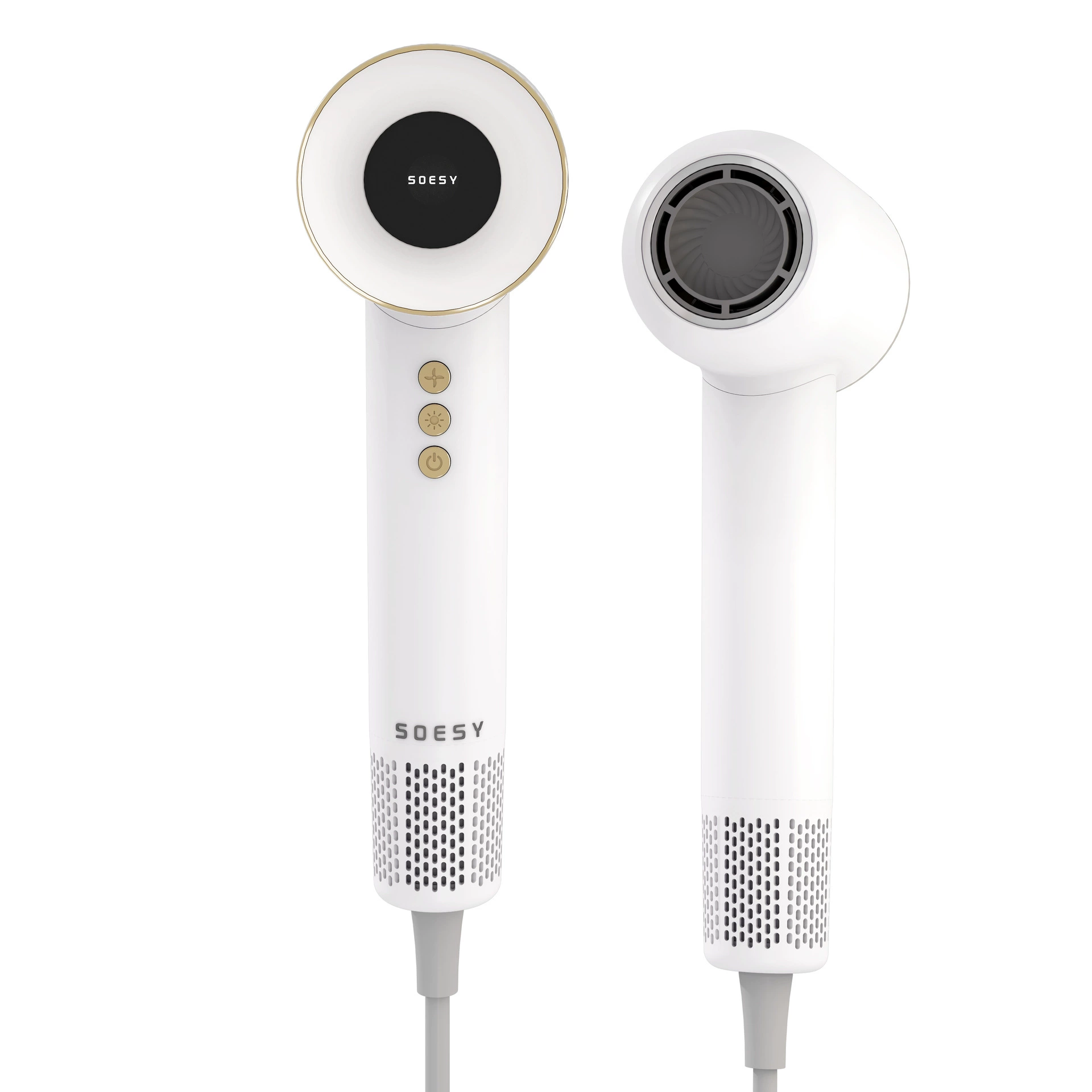 Комфортная безрукавная высокоскоростная феном hair dryer высокий уровень интеллекта бытовой большой воздушный поток константная температура быстрое сушение тихий звук