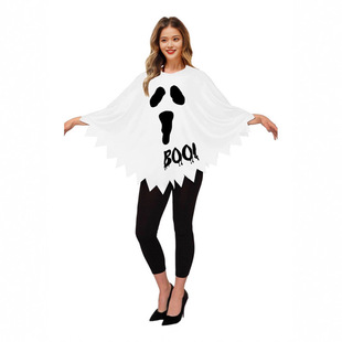Halloween Women's Holiday Costume Vampire Cosplay Stage Performance Party Costume Spider Cape