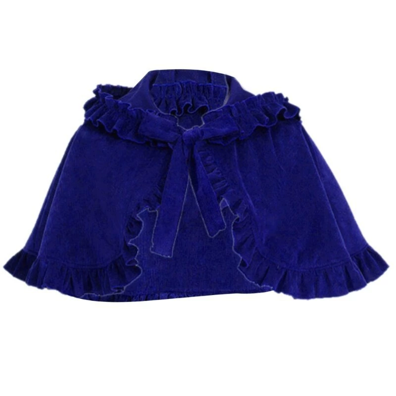 Короткое бархатное плащ-пальто с капюшоном для мужчин и женщин, костюм, Хэллоуин, косплей