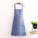 Canvas halter neck (denim blue 2-point pocket)