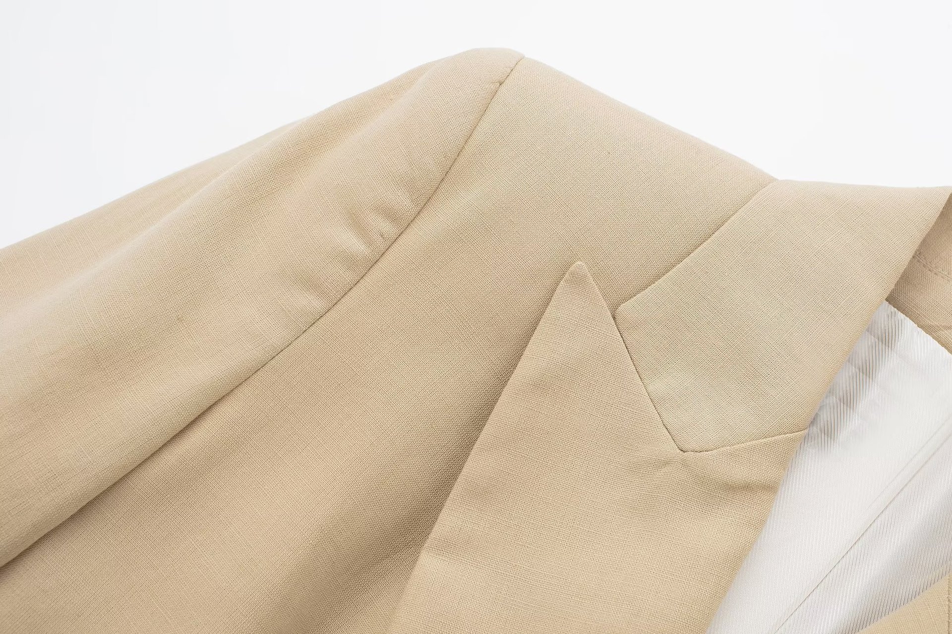 157g Weight Long Sleeve Sleeve Length Viscose fiber Fabric Type Pants Sets Sets Type 3 Pieces Set Quantity Daily Occasion Turndown Neckline Regular Fit Fit Type Solid Color Pattern Summer, Spring Season Women's Gender Business, Classic Style Style Women's Long Sleeve Blazers Business Classic Style Solid Color 92