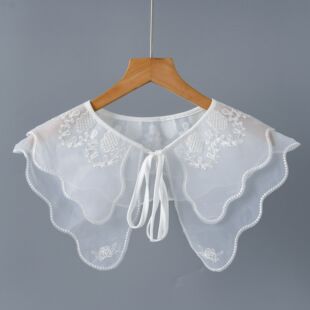 Fashionable decorative fake collar spring and summer simple clothing women's all-match small shawl small collar