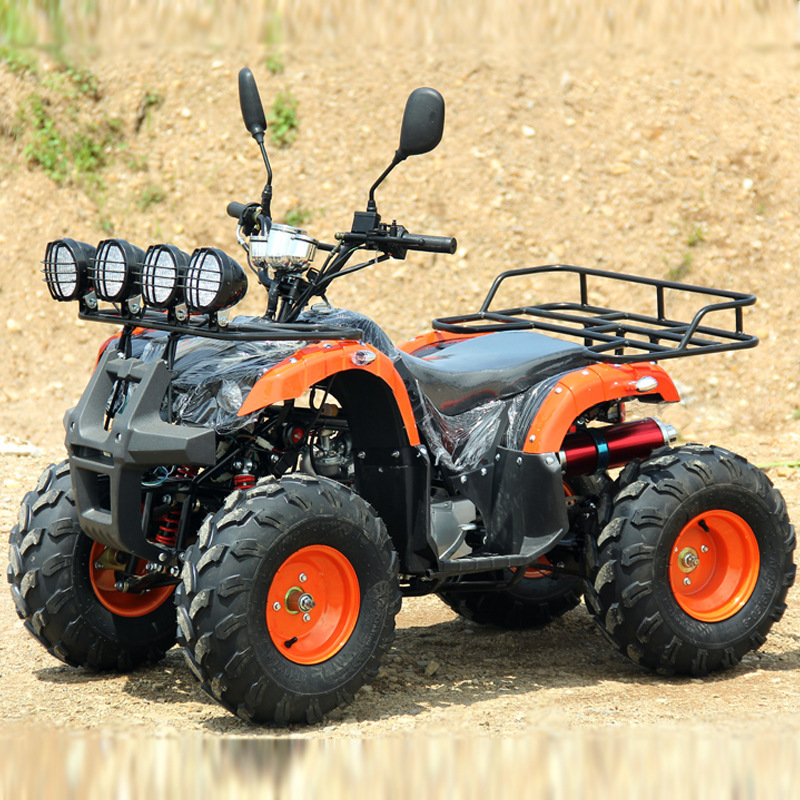Small Bull Atv Four-Wheel Off-Road Electric All-Terrain Large 125 Gasoline Atn Adult Mountain Motorcycle