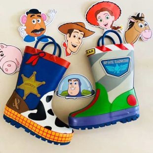 Yuanyang Spring and Summer Non-slip Waterproof Buas Lightyear Rain Boots Children into Yards Rain and Snow Weather